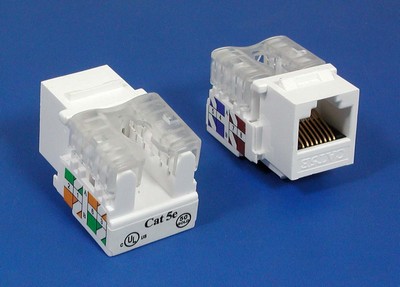  China manufacturer  TM-8015 Cable Cat.5E Data keystone jack  company